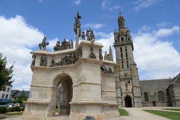 Calcaire de Pleyben, Bretagne