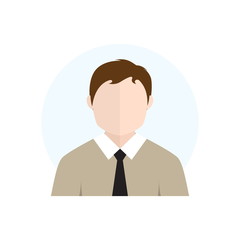 Flat Style Character Avatar Icon