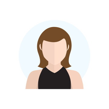Flat Style Character Avatar Icon