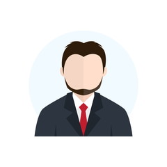 Flat Style Character Avatar Icon