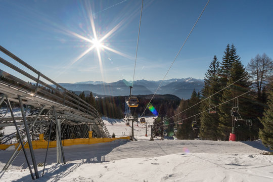 Ski lift, Meran 2000