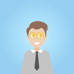 Bitcoin man