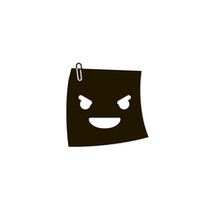 sticker emoji icon. sign design