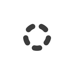 loading icon. sign design