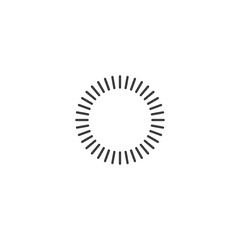 loading icon. sign design