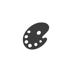 palette icon. sign design
