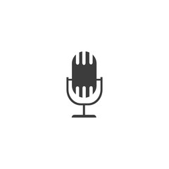 microphone icon. sign design