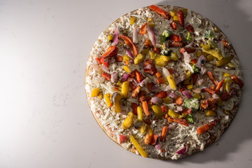 frozen vegetable pizza