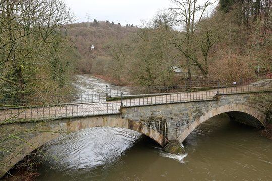 Napoleonsbr&uuml;cke in M&uuml;ngsten zwischen Solingen und Remscheid