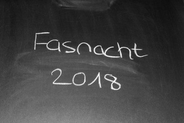 Obraz premium Karneval - Fasching 2018 