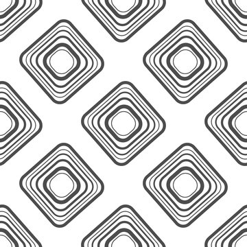 Abstract grey and white seamless pattern from sqaures. Vector illustration