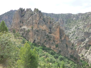 Cazorla. Parque natural en Jaen cerca de Grazalema. Andalucia, España