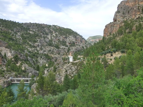 Cazorla. Parque natural en Jaen cerca de Grazalema. Andalucia, España
