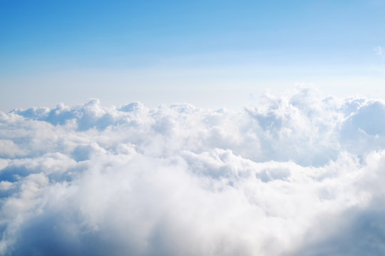 Beautiful view of cloudy sky on sunny day © Africa Studio