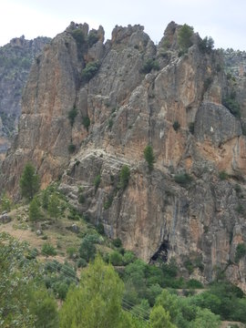 Cazorla. Parque natural en Jaen cerca de Grazalema. Andalucia, España