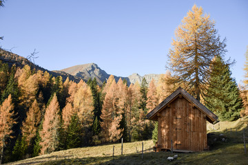 Baita d'autunno
