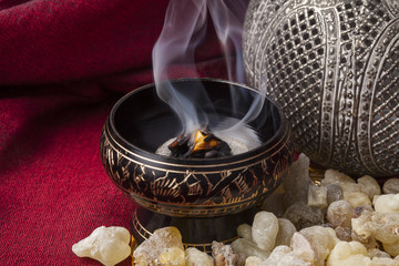 Frankincense is an aromatic resin, used for religious rites, incense and perfumes. High quality...