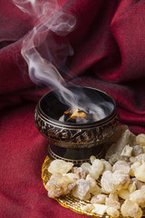 Frankincense is an aromatic resin, used for religious rites, incense and perfumes. High quality...