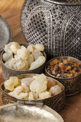 Frankincense is an aromatic resin, used for religious rites, incense and perfumes. High quality frankincense resin from Dhofar, Oman and Myrrh from Ethiopia