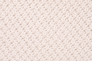 Wool fabric white macro photo
