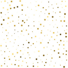 Scandinavian vector illustration with stars. Stock vector.