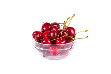 Obraz na płótnie Canvas Fresh red cherry