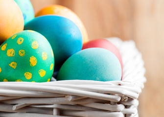 Color easter eggs