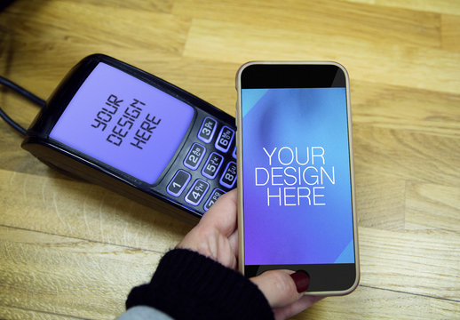 Smartphone Payment Mockup