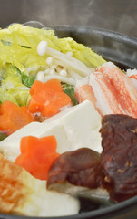 冬の味覚　かに鍋