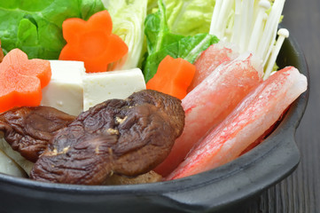 冬の味覚　カニ鍋