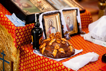 Attributes for the wedding in Orthodoxy