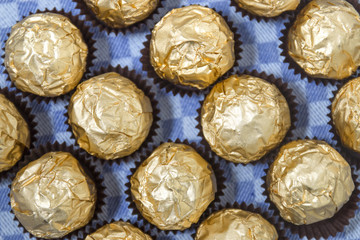 Chocolate candy balls