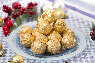 Chocolate candy balls