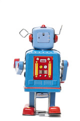Fototapeta premium Vintage tin robot toy