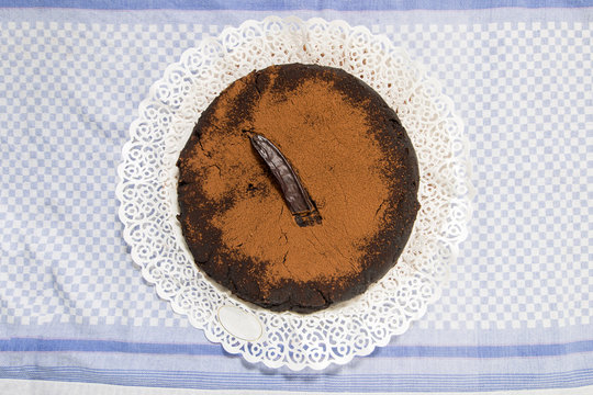 Homemade Carob Bean Cake