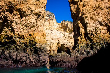 rocks of Lagos portugal
