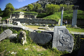 Ancient greece ruins near Kavala