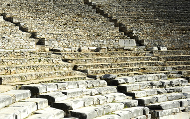 Ancient greece ruins near Kavala