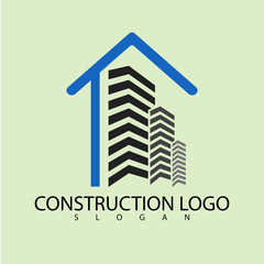 Construction Logo Design Architecture building