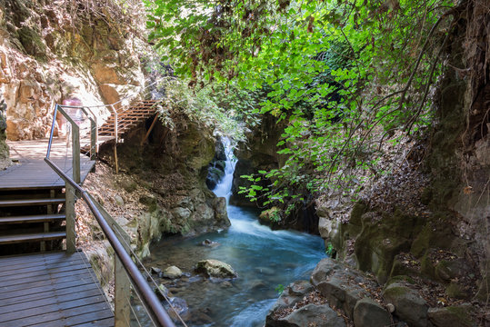 Visiting Banias Nature Reserve in Northern Israel