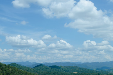lansscape forest in thailand