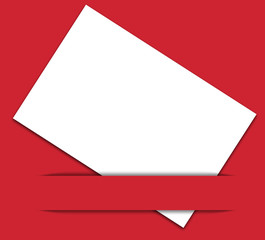 bandeau rouge carte blanche