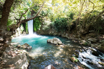Visiting Banias Nature Reserve in Northern Israel