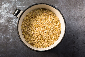 Millet in a Tin Cup