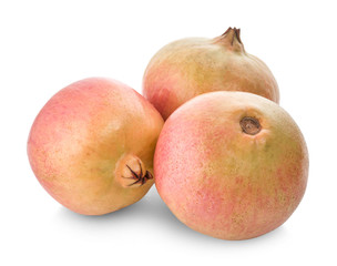 pomegranate isolated on white background