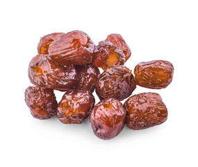 Chinese date, Jujube or monkey apple boiled with syrup. Chinese date link or Jujube link is best dessert and best tradition chinese medicine. Thai dessert : Sweet dried Chinese Jujube.