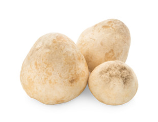 Fototapeta premium uncooked fresh Straw mushrooms on white background