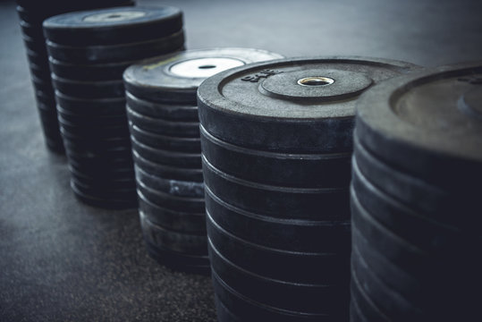 Weights arranged