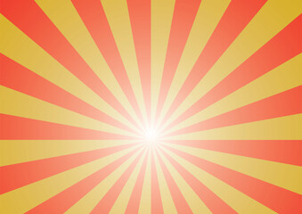 放射線の背景（赤金）