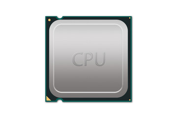 Generic CPU Illustration - Labeled